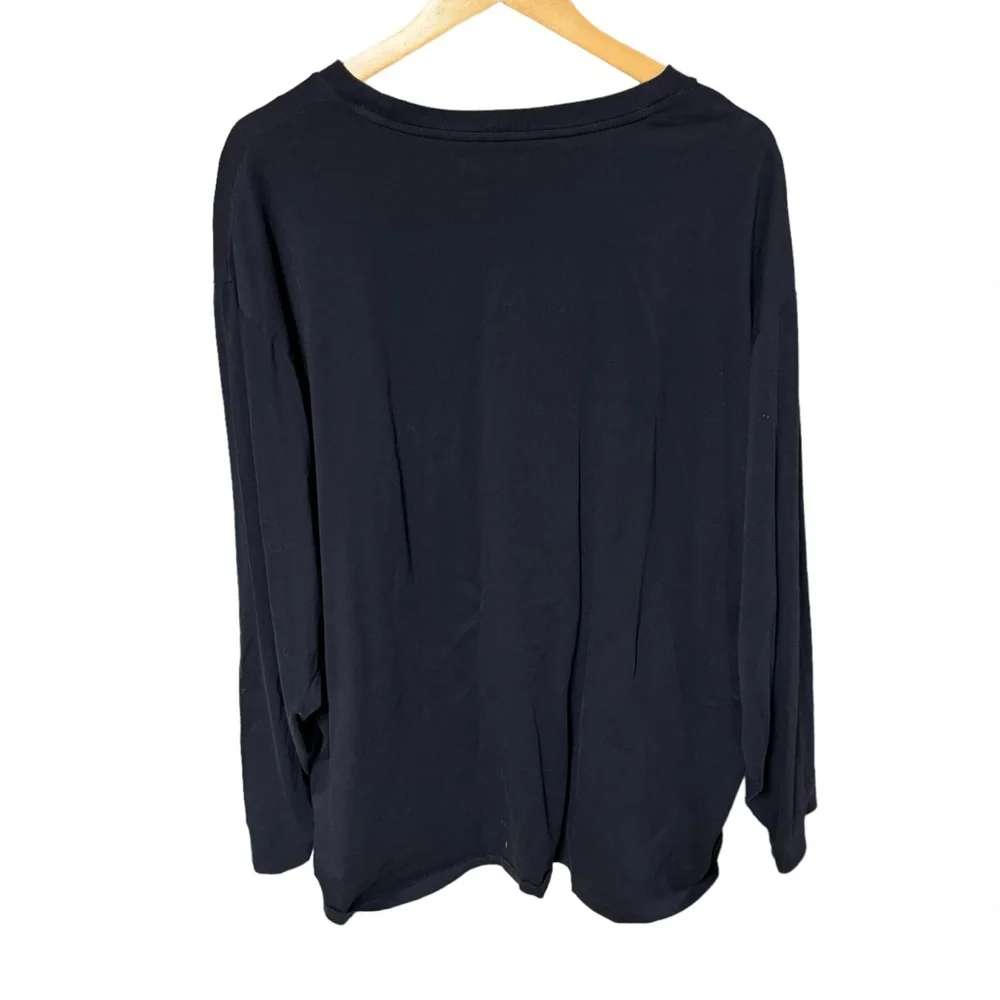 Polo Ralph Lauren size 3XB navy blue long sleeve‎ tshirt